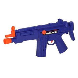 Zestaw policyjny małego policjanta pistolet karabin maska kajdanki akcesoria policyjne