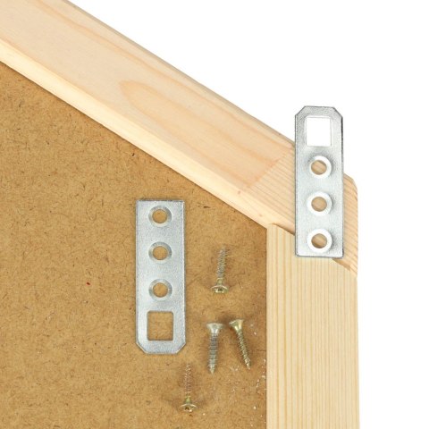 Tablica magnetyczna kredowa na ścianę drewniana domek 92cm x 62cm