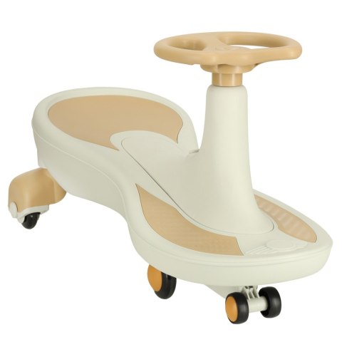 Jeździk grawitacyjny LED Swing Fix S4 świecące koła z muzyką grający 76cm złoto-biały max 100kg