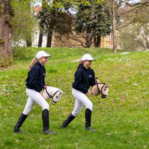 Hobby Horse Skippi A3 - Almond - Ecru - Jasny beż - kantar i wodze