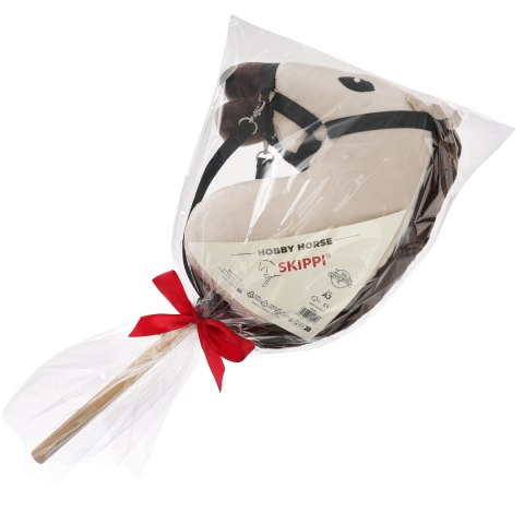 Hobby Horse Skippi A3 - Biszkopt - Jasny beż i brąz - kantar i wodze