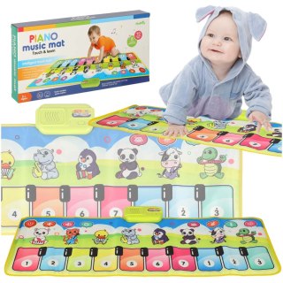 Mata muzyczna interaktywna pianinko z nagrywaniem