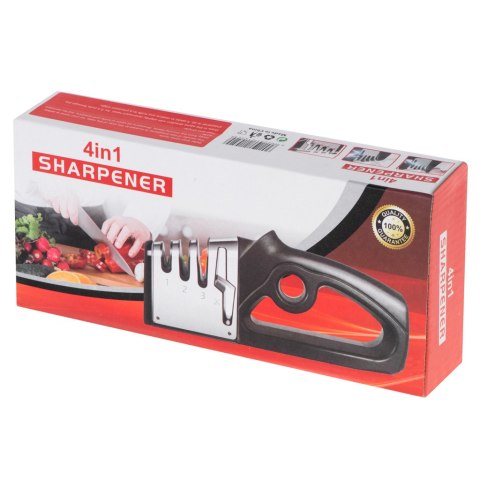 Ostrzałka do noży osełka do noży kuchennych nożyczek 4w1 diamentowa ceramiczna