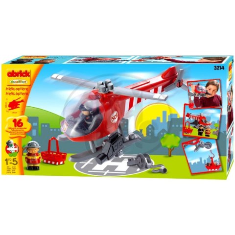 ABRICK 3214 Abrick Klocki Helikopter Ratunkowy