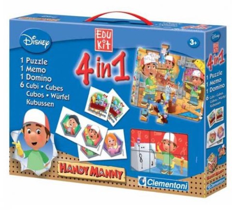 CLEMENTONI 13709 PUZZLE KLOCKI DOMINO TOYSTORY