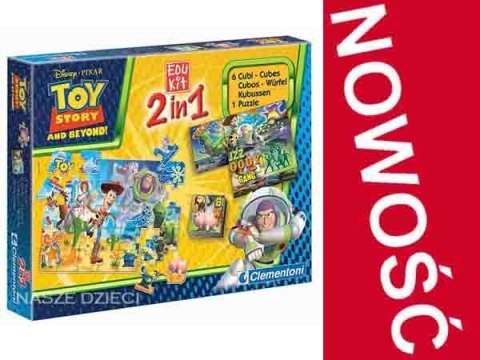 CLEMENTONI 13719 PUZZLE I KLOCKI TOY STORY 2W1