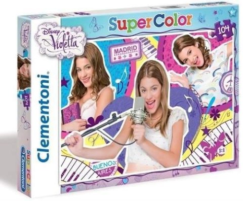 CLEMENTONI 27878 Puzzle 104 elementy Violetta