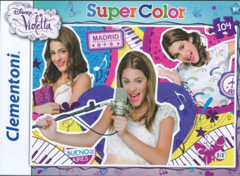 CLEMENTONI 27878 Puzzle 104 elementy Violetta