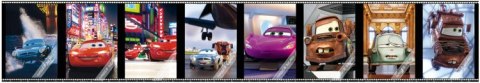 CLEMENTONI 28044 Puzzle 8 x 25el. CARS 2