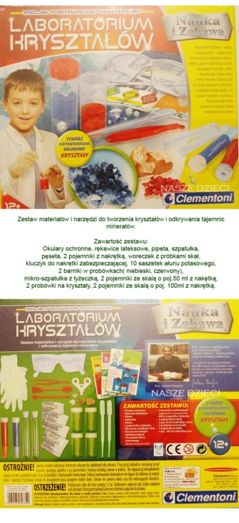 CLEMENTONI 60684 DYDAKTYCZNY SREDNI KRYSZTALY