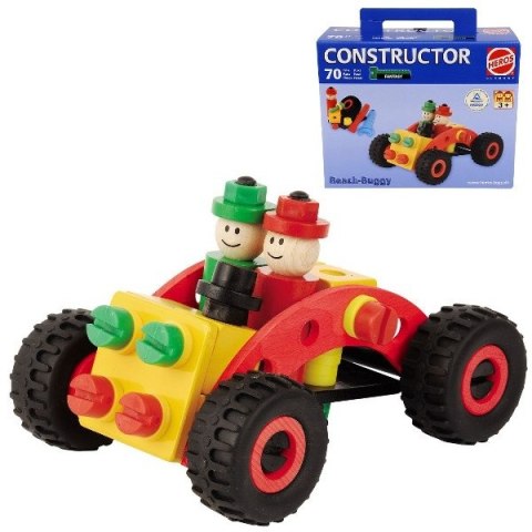HEROS 37112 CONSTRUCTOR POLICJA-BUGGY KLOCKI