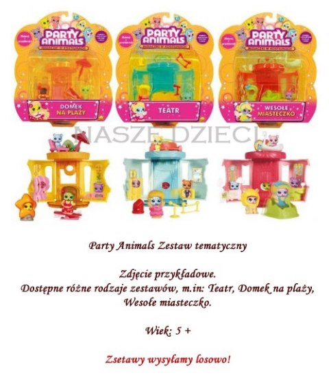 PARTY ANIMALS 90599 ZESTAW TEMATYCZNY