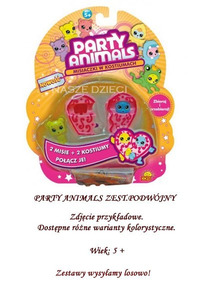 PARTY ANIMALS 90725 ZESTAW PODWÓJNY New