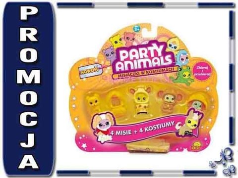 PARTY ANIMALS 90728 CZTEROPAK NOWOSC