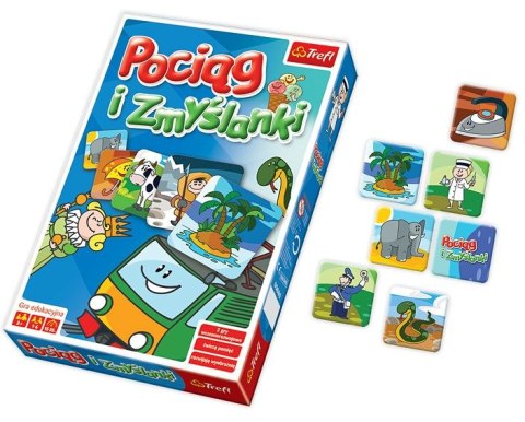 TREFL 00680 POCIĄG I ZMYŚLANKI Gra NOWOŚĆ