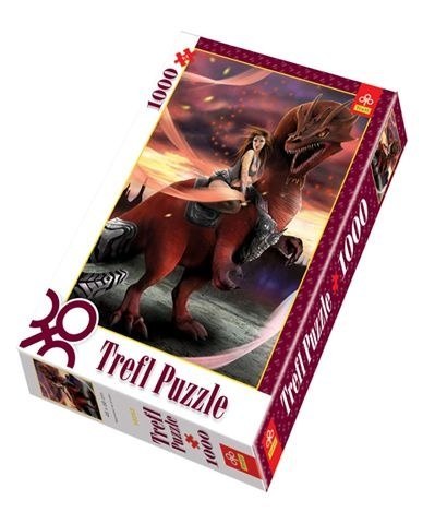 TREFL 10252 WYPRAWA NA SMOKU Puzzle 1000el