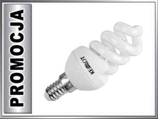 ZAR0284 Lampa fluorescencyjna E14 7W