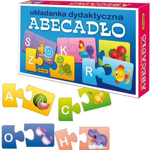 Abecadło układanka puzzlowa 03037