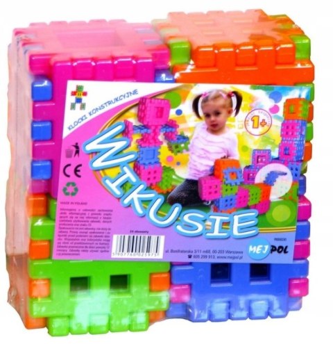 Klocki konstrukcyjne Wikusie 24 25975