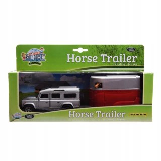 Land Rover z przyczepą konie 521712