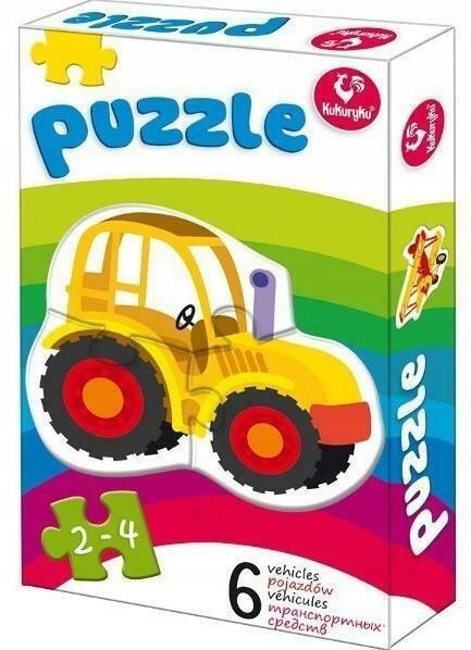 Pierwsze puzzle - pojazdy 60338