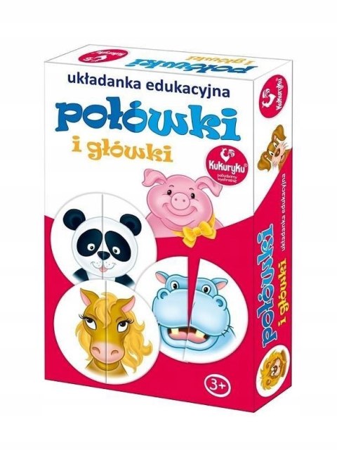 Połówki i główki - układanka 60352