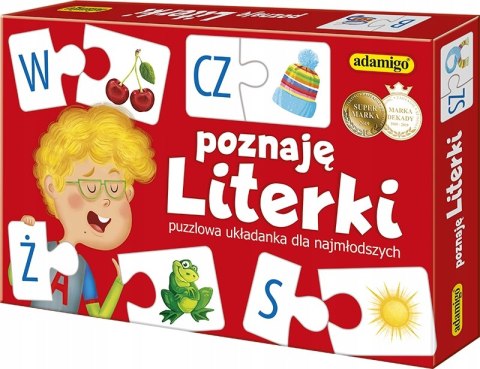 Poznaję literki gra puzzlowa 05581