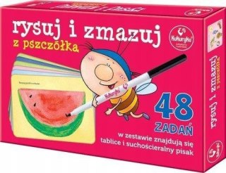 Rysuj i zmazuj z pszczółką 61984