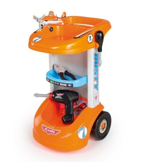 SMOBY 500252 Planes Samoloty Wózek z narzędziami
