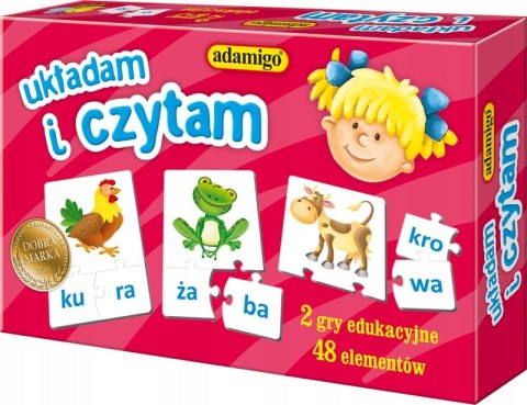 Układam i czytam - ukł.edukacyjna 06618