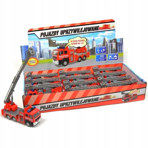 Wóz strażacki z głosem display HKG079