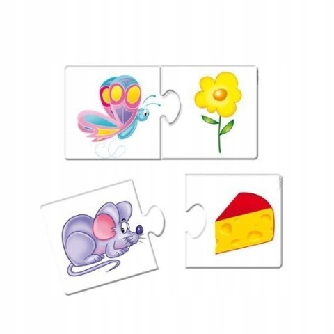 Zwierzaki i przysmaki - układanka 06519