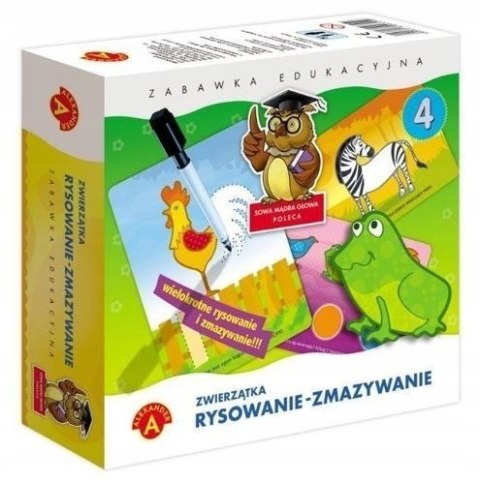Zwierzątka rysowanie-zmazywanie 4 07411