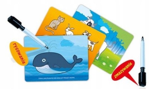 Zwierzątka rysowanie-zmazywanie 4 07411