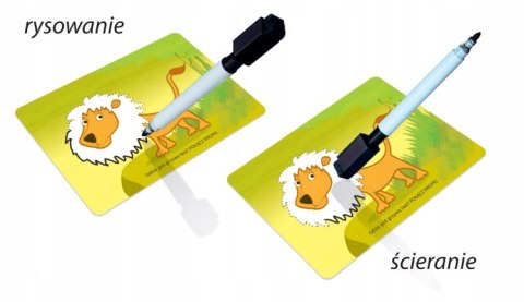 Zwierzątka rysowanie-zmazywanie 4 07411