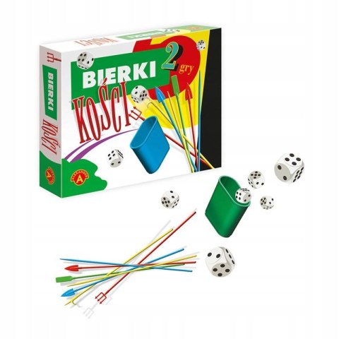 2 gry Bierki + Kości 13849