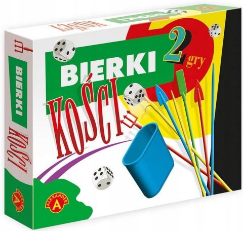 2 gry Bierki + Kości 13849