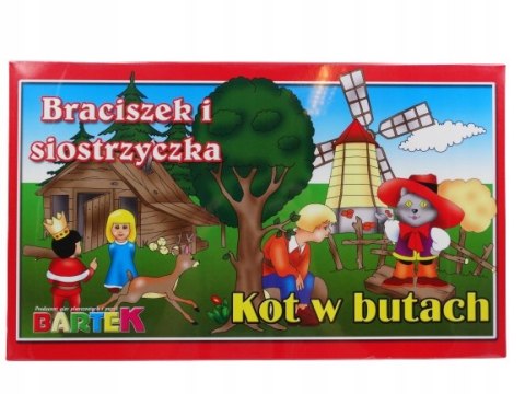 2 gry Kot w butach/Braciszek i siostrzyczka 54148