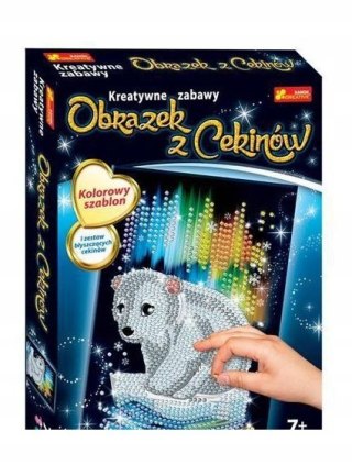 Cekinowy obrazek. Niedźwiadek 22119