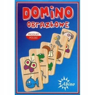 Domino obrazkowe drewniane AB 72243