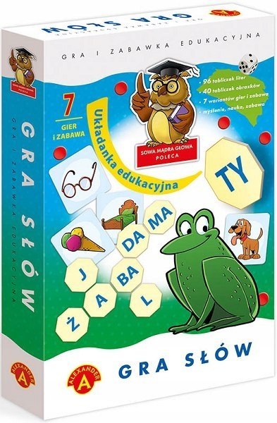 Gra słów - układanka edukacyjna 13245