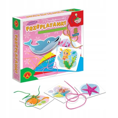 Przeplatanki dziewczęce pud. 17489