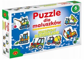 Puzzle dla maluszków maszyny budowlane 05417