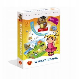 Wyrazy i zdania - układanka edukacyjna 13191