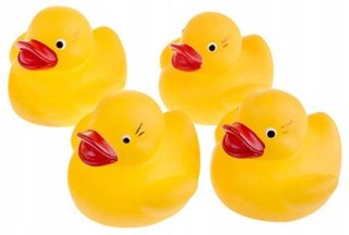 Zabawka piszczek 4 kaczuszki 012a