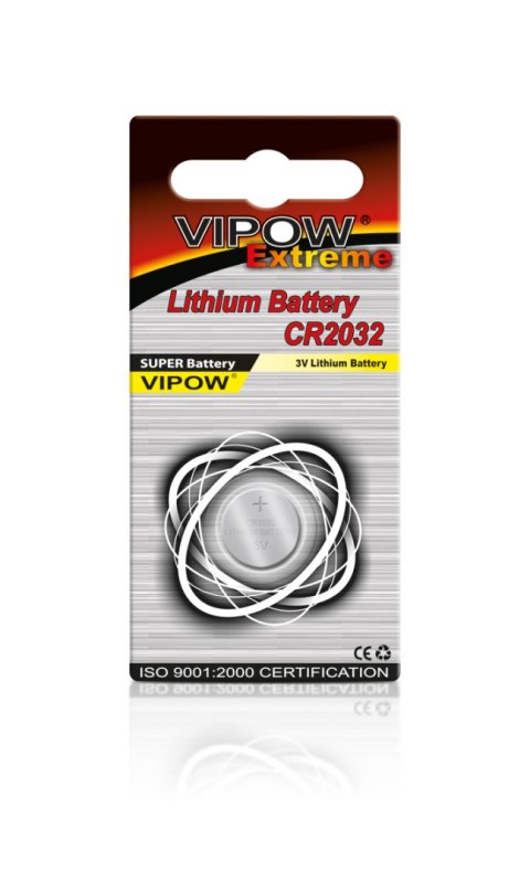 BAT0196 Bateria VIPOW EXTREME CR2032 1szt/blist.