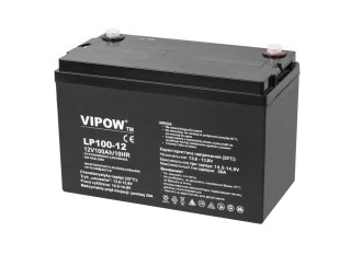 BAT0225 Akumulator żelowy VIPOW 12V 100Ah