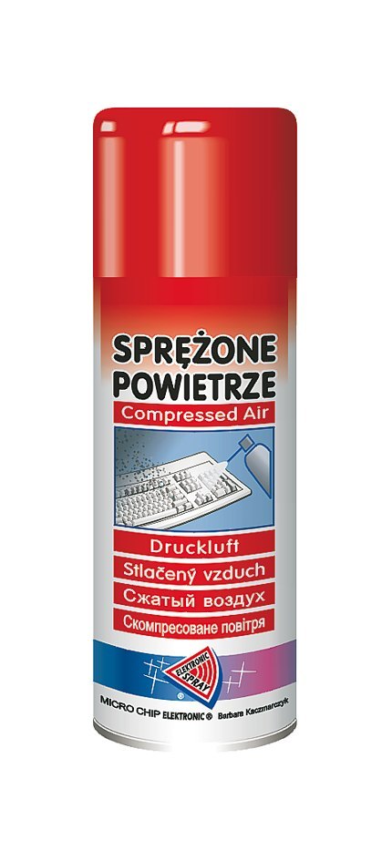 CHE0106-400P Sprężone powietrze 400ml.-palne MICROCHIP
