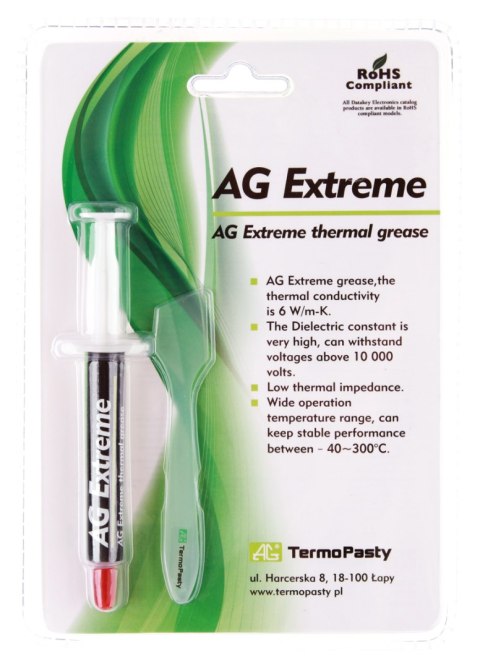 CHE1588 Pasta termoprzewodząca Silver 3g AG