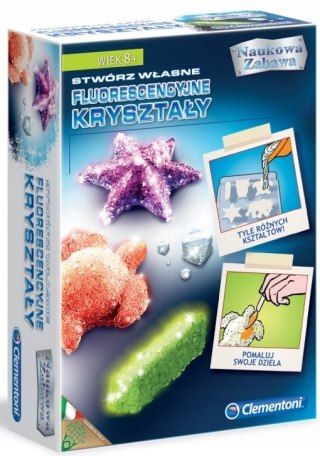 CLEMENTONI fluorescencyjne kryształy 60584